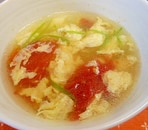 トマトと卵の中華スープ